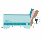 Preview: We R Makers • Thermal Cinch Bindemaschine Mint – Set (6-teilig)